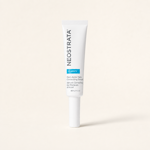 NeoStrata Post-Acne Mark Correcting Serum on a warm cream background