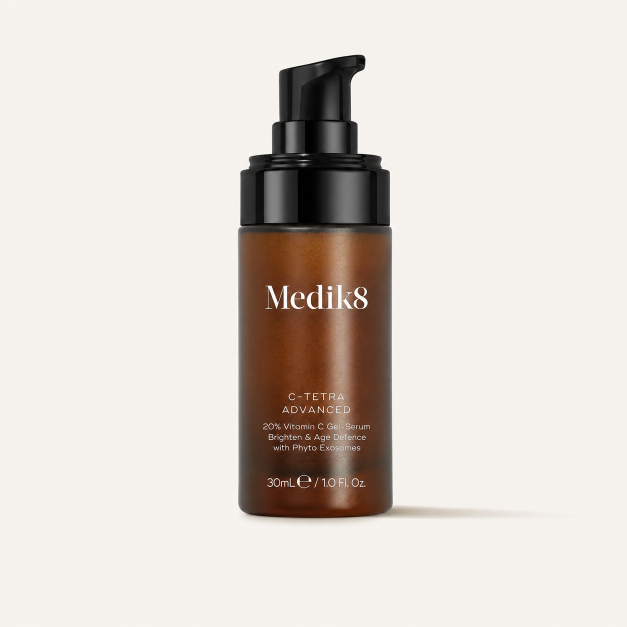 Medik8 C-Tetra Advanced on a warm cream background