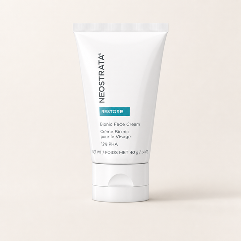 NeoStrata Bionic Face Cream on a warm cream background